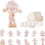 POP MART SKULLPANDA Warmth Series, SKULLPANDA Blind Box Figures, Random Design Action Figures Collectible Toys Home Decorations, Holiday Birthday Gifts for Girls and Boys, Single Box