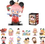 POP MART DIMOO World × Disney Series Figures, Blind Box Figures, Random Design Action Figures Collectible Toys Home Decorations, Single Box