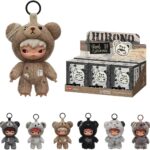 POP MART Hirono Road Journal Series-Plush Doll Pendant Blind Box Figures, Collectible Toys Home Decorations, Holiday Birthday Gifts for Girls and Boys, Single Box