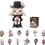 POP MART SKULLPANDA Image Of Reality Series Figures, SKULLPANDA Blind Box Figures, Random Design Action Figures Collectible Toys Home Decorations, Holiday Birthday Gifts for Girls and Boys, Single Box