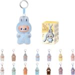 POP MART The Monster Pin for Love Series (N-Z) Mini Labubu Doll Blind Box Keychain – Vinyl Plush Pendant, Bag Charm, Collectible Holiday & Birthday Gift for Kids & Adults, Single Box - Imagen 4