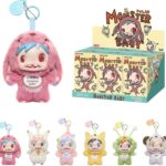 POP MART POLAR-Monster Baby Collection Series Plush Pendant Ver.1 Blind Box, Collectible Toys Decorations, Holiday Birthday Gifts for Girls and Boys, Single Box