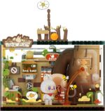 The Monsters Forest Secret Base Series Blocks-Jam Graffiti, Labubu Building Toy Set, Interactive Building Toy for Kids, Boys, and Girls - Imagen 4