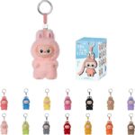 POP MART The Monster Pin for Love Series (N-Z) Mini Labubu Doll Blind Box Keychain – Vinyl Plush Pendant, Bag Charm, Collectible Holiday & Birthday Gift for Kids & Adults, Single Box - Imagen 5