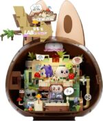 The Monsters Forest Secret Base Series Blocks-Playful Home, Labubu Building Toy Set, Interactive Building Toy for Kids, Boys, and Girls - Imagen 6