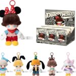 POP MART DIMOO WORLD × DISNEY Series-Vinyl Plush Keychain Blind Box, Random Design Action Figures