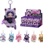 POP MART SKULLPANDA × My Little Pony Series Plush Doll Pendant Blind Box Figures, Collectible Toys Home Decorations, Holiday Birthday Gifts for Girls and Boys, Whole Set