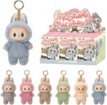 POP MART The Monsters - Tasty Macarons Vinyl Face Blind Box, Random Design Action Figures Collectible Toys Home Decorations, Single Box