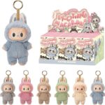 POP MART The Monsters - Tasty Macarons Vinyl Face Blind Box, Random Design Action Figures Collectible Toys Home Decorations, Single Box