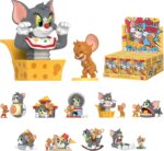 POP MART Tom and Jerry: Funfair Series Blind Box Figures, Collectible Toys Home Decorations, Holiday Birthday Gifts for Girls and Boys, Single Box