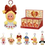 POP MART Twinkle Twinkle Crush On You Series-Plush Pendent Blind Box, Collectible Toys Home Decorations, Holiday Birthday Gifts for Girls and Boys, Single Box